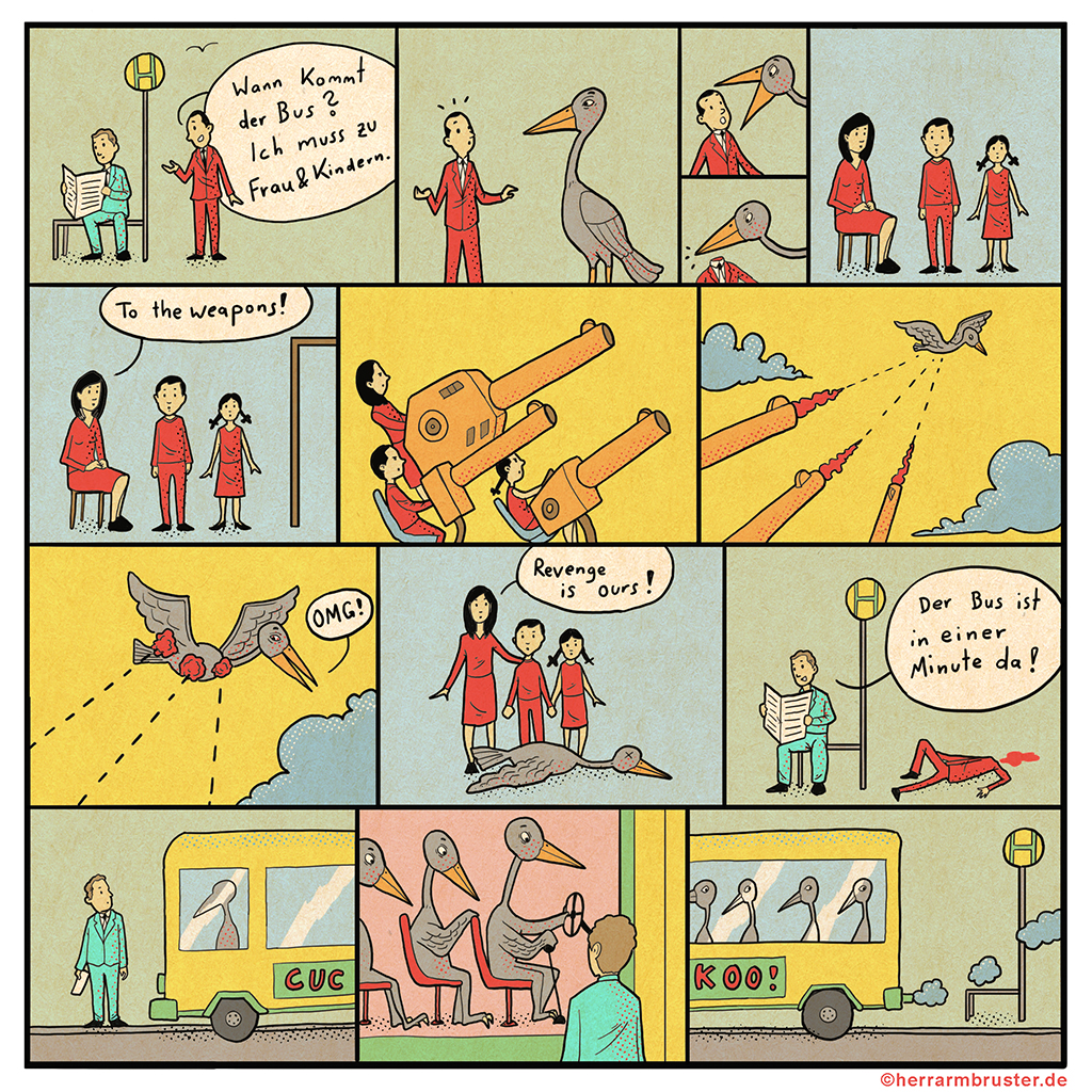 Comic Bird